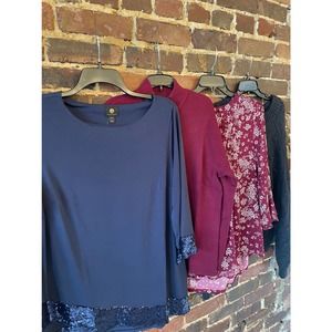 NWT Sweater and Shirt Lot Karen Scott Charter Club JM Collection Size XL